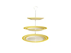 Cornishware Three-Tier Cake Stand