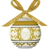 Halcyon Days Coronation Gold Bone China 3" Bauble
