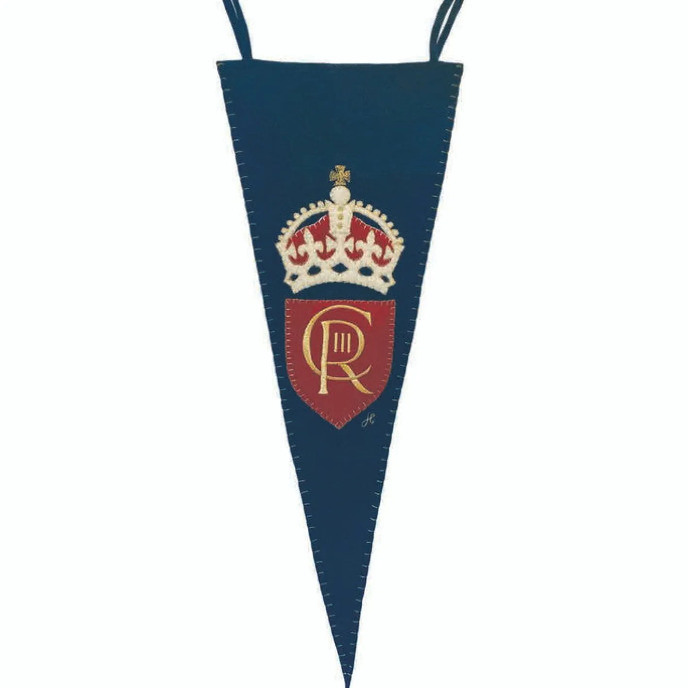 Jan Constantine Coronation Pennant Navy