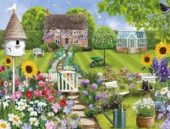 All Jigsaw Puzzles Cottage Garden Path 1000 Piece Jigsaw Puzzle