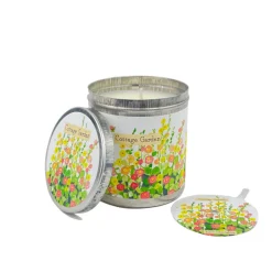Heaven Scent Cottage Garden- Rose & Patchouli Candle Tin