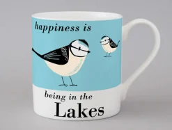 Repeat Repeat Country and Coast Lakes Blue Tit Mug