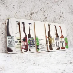 Corinne Alexander Craft Beer Coaster Set by