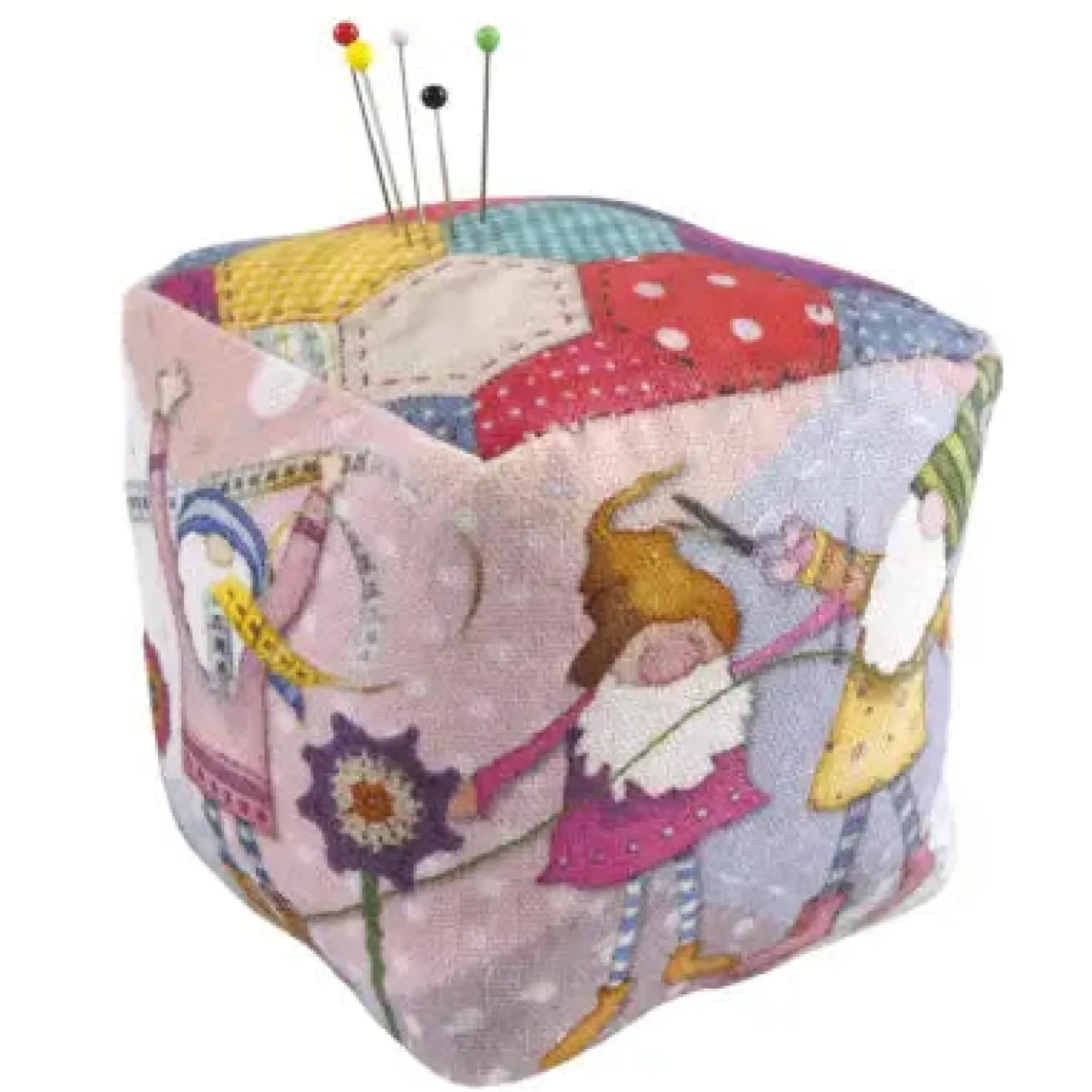 Emma Ball Crafting Gnomes Pin Cushion