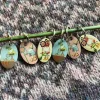Emma Ball Crafting Gnomes Set of 6 Stitch Markers in a Pocket Tin