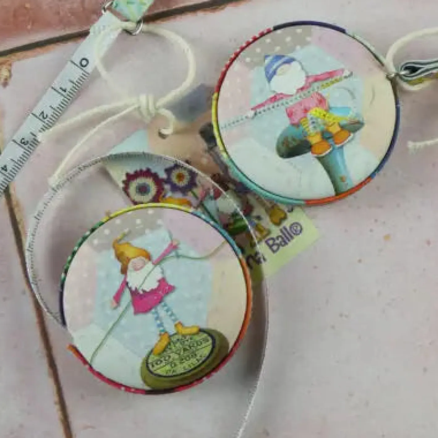 Emma Ball Crafting Gnomes Tape Measure