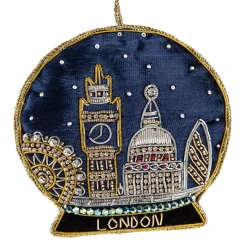 Tinker Tailor Crystal London Snowglobe Decoration by London
