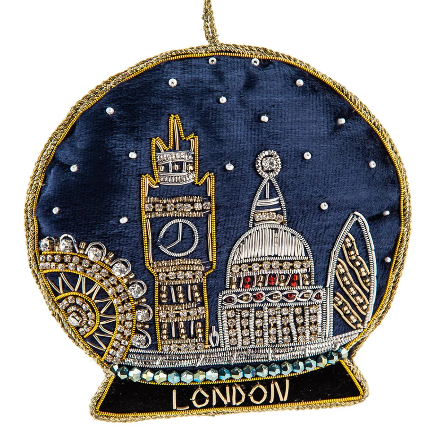 Tinker Tailor Crystal London Snowglobe Decoration by London