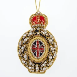 Tinker Tailor Crystal Union Jack Jewel Decoration by London