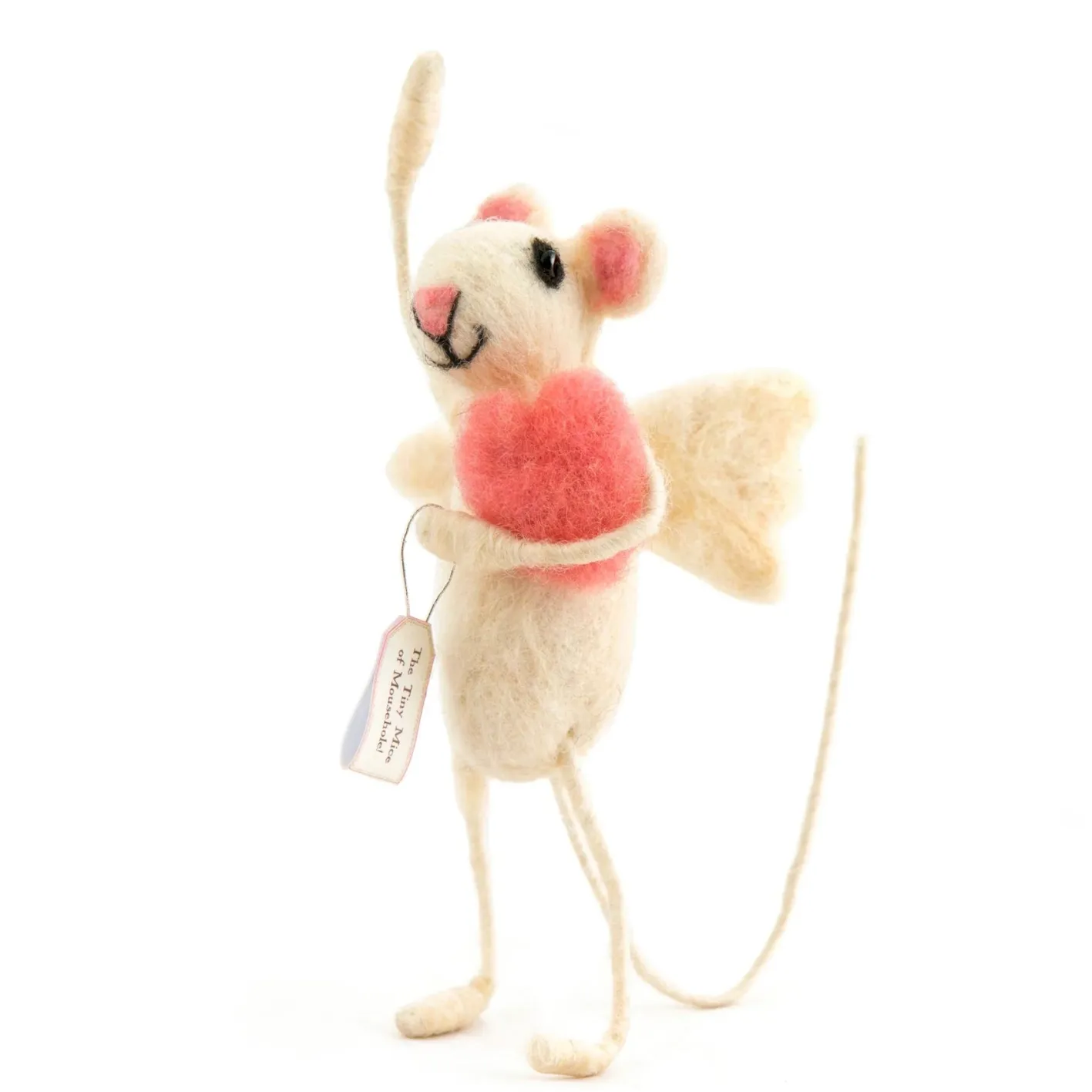 Sew Heart Felt Cupid Angel Felt Mouse