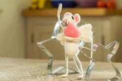Sew Heart Felt Cupid Angel Felt Mouse