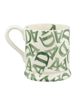 Emma Bridgewater D.A.D. Green 1/2 Pint Mug