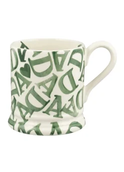 Emma Bridgewater D.A.D. Green 1/2 Pint Mug