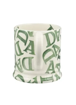 Emma Bridgewater D.A.D. Green 1/2 Pint Mug