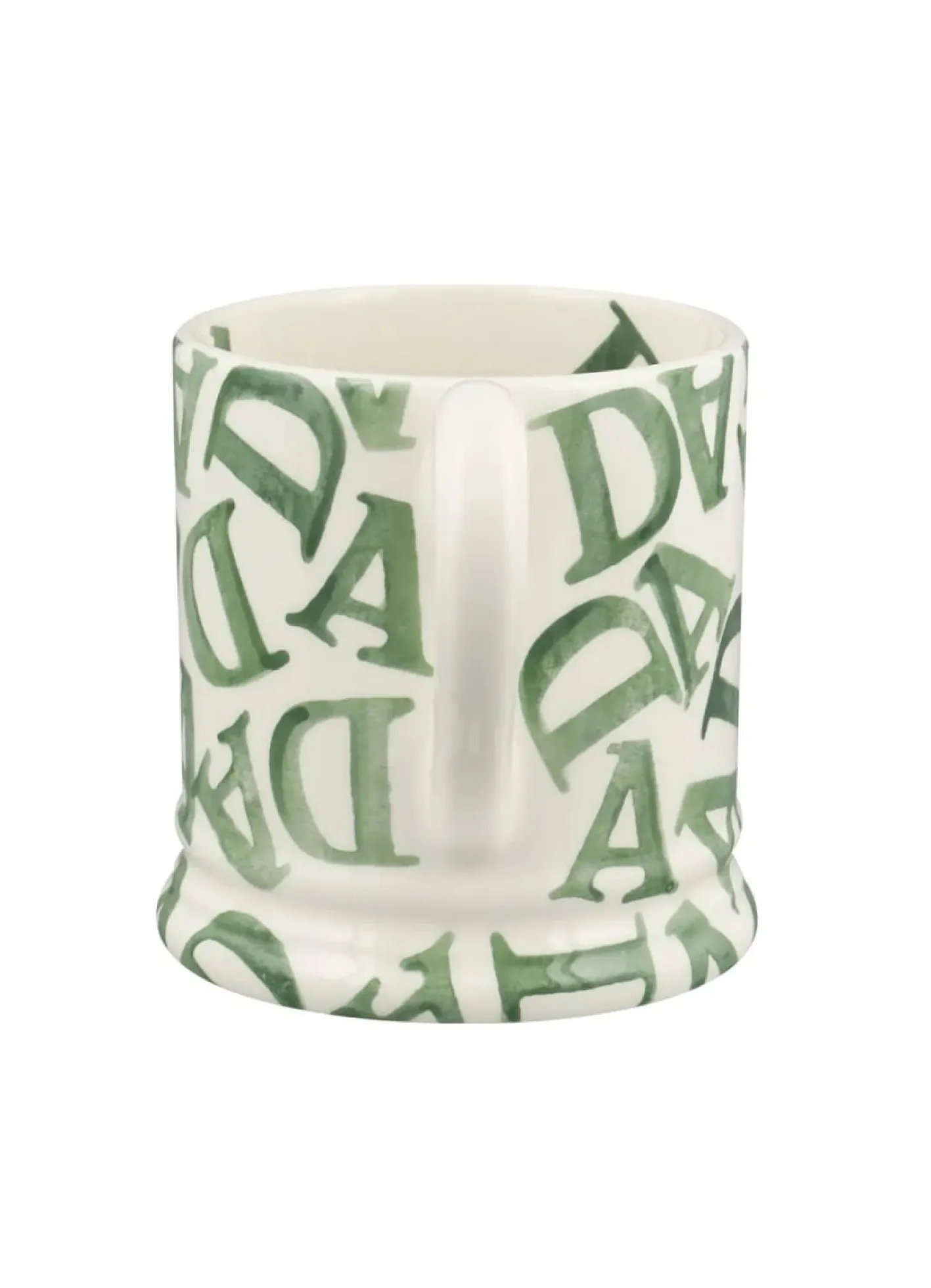 Emma Bridgewater D.A.D. Green 1/2 Pint Mug