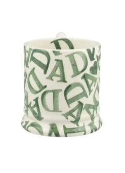 Emma Bridgewater D.A.D. Green 1/2 Pint Mug