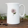 Toasted Crumpet Dahlia Bone China Half Pint Jug