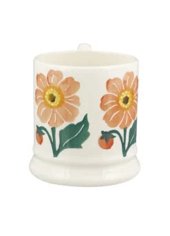 Emma Bridgewater Dahlia Hand-Stamped 1/2 Pint Mug
