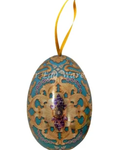 Tins Damask Mini Tin Easter Eggs