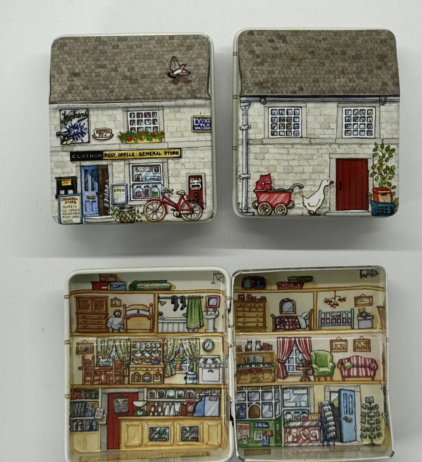Elite Tins Dana Kubick Mini House Tins