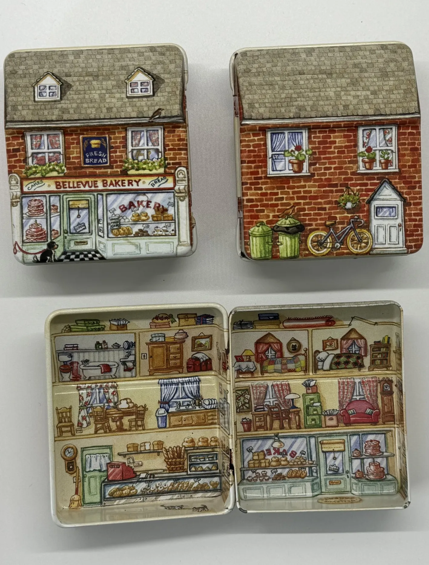 Elite Tins Dana Kubick Mini House Tins