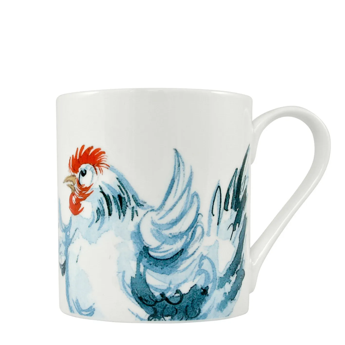 Jane Abbott Designs Dancing Hen Bone China Mug