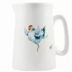 Jane Abbott Designs Dancing Hen Bone China Small Jug