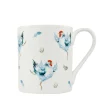 Jane Abbott Designs Dancing Hen Wrap Bone China Mug
