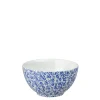 Burleigh Dark Blue Felicity Small Sugar Bowl - 3.75in/9.5cm