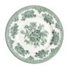 Burleigh Dark Green Asiatic Pheasant Medium Plate 8 3/4 in