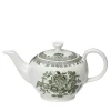 Burleigh Dark Green Asiatic Pheasants Small Teapot