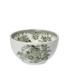 Burleigh Dark Green Asiatic Pheasants Mini Footed Bowl - 4.75in/12cm