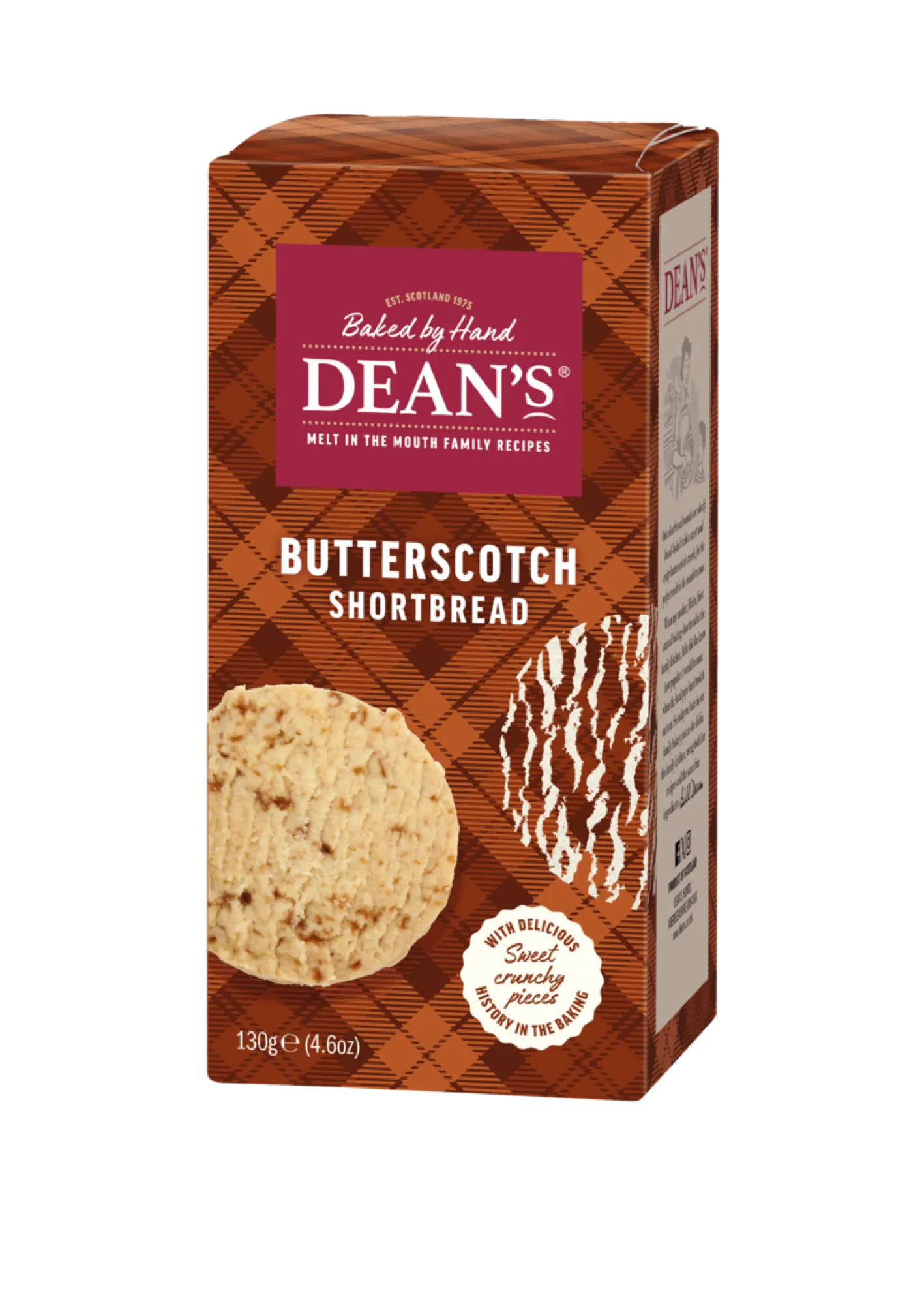Dean's of Huntley Shortbread Dean's Butterscotch Shortbread Rounds