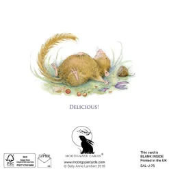 Moongazer Cards Delicious! Greeting Card