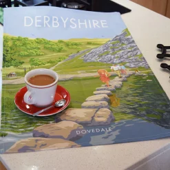 Town Towels Derbyshire - Dovedale Tea Towel