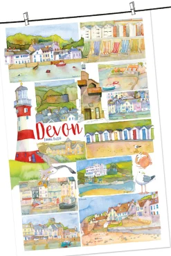 Emma Ball Devon II by Tea Towel