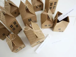 Seasonal DIY Advent Calendar Houses Kit
