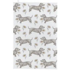 Thornback & Peel Dog & Daisy Tea Towel