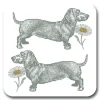 Thornback & Peel Dog and Daisy Pot Stand