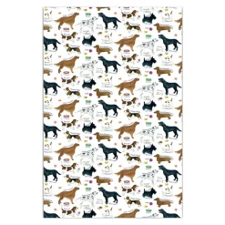 Samuel Lamont Dog Breeds Cotton Tea Towel