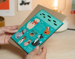 Dapple & Dot Dogs Christmas Pop Out Card