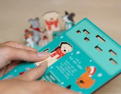Dapple & Dot Dogs Christmas Pop Out Card