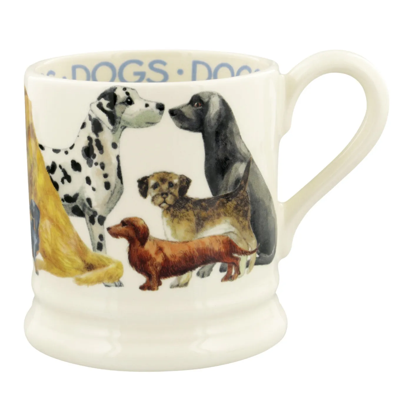 Emma Bridgewater Dogs Dogs All Over 1/2 Pint Mug