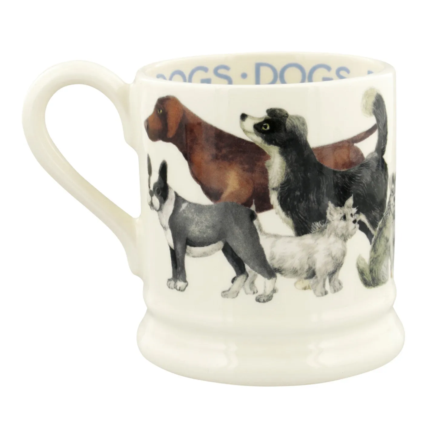 Emma Bridgewater Dogs Dogs All Over 1/2 Pint Mug