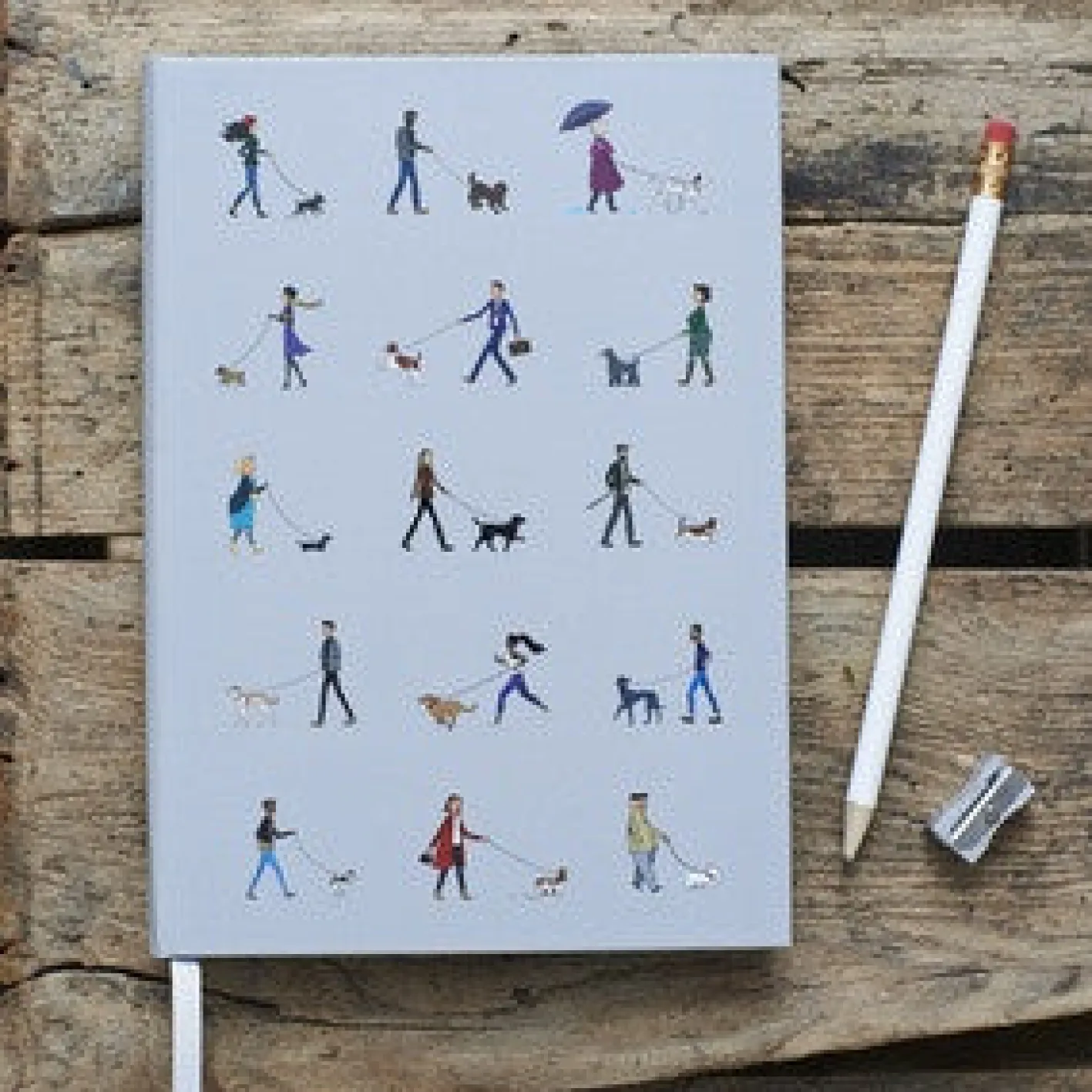 Sweet William Dog Walkers Notebook