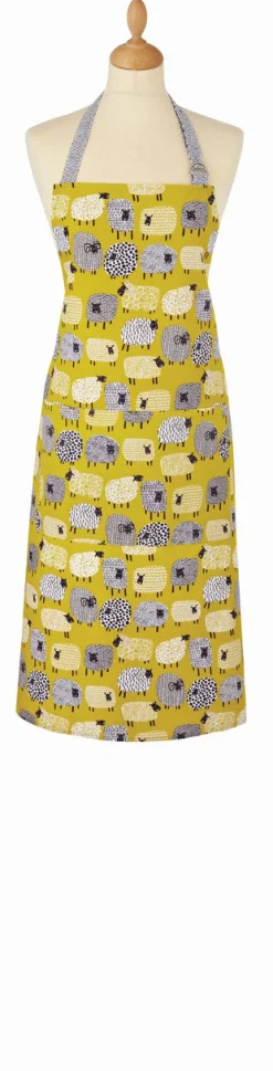 Ulster Weavers Dotty Sheep Oil Cloth Cotton Apron