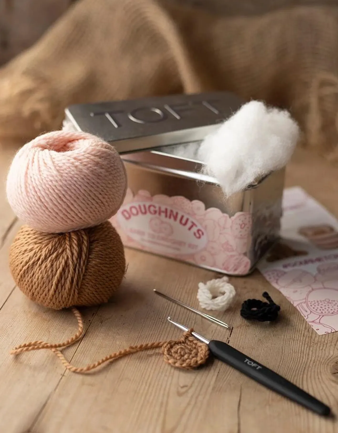Toft Crafts Doughnuts in a Tin Kit