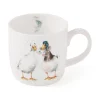 Wrendale Designs 'Duck Love' Duck Small Bone China Mug (11oz)