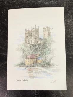 Sean Webb Art Durham Cathedral Card