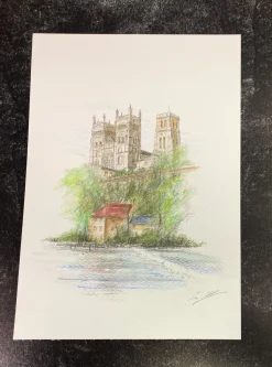 Sean Webb Art Durham Cathedral Print